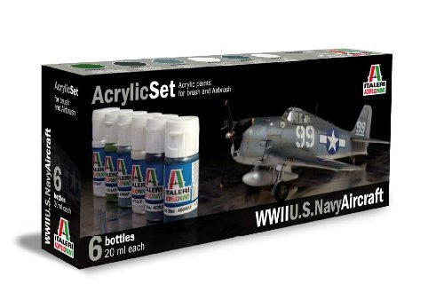 COLOR SET FOR WWII U.S. NAVY AIRCRAFT by Italeri