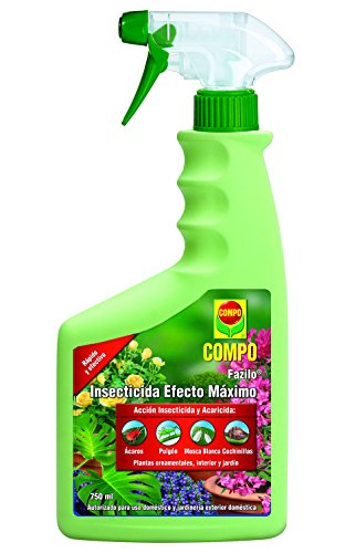 Compo Fazilo Efecto Óptimo, Acción insecticida y acaricida, Plantas Ornamentales, de Interior y jardín, Envase pulverizador, 26x11x5 cm Compo Fazilo Efecto Óptimo, Acción insecticida y acaricida, Plantas Ornamentales, de Interior y jardín, Envase pulverizador, 26x11x5 cm