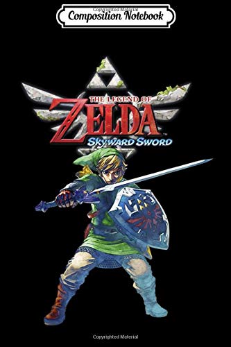 Composition Notebook: Legend Of Zelda The Skyward Sword Royal Crest Link Portrait  Journal/Notebook Blank Lined Ruled 6x9 100 Pages