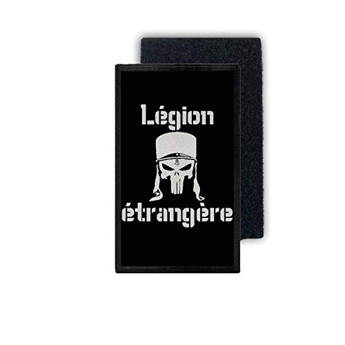 Copytec Parche Légion étrangère Cráneo Legionario de la Legión Extranjera Francesa 9.8x6cm # 33959