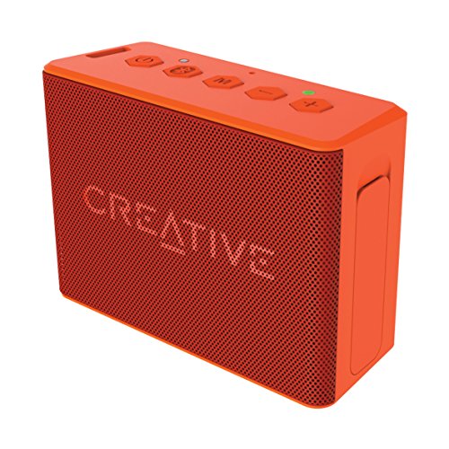 Creative Labs Muvo 2c - Altavoz portátil con Bluetooth, Color Naranja