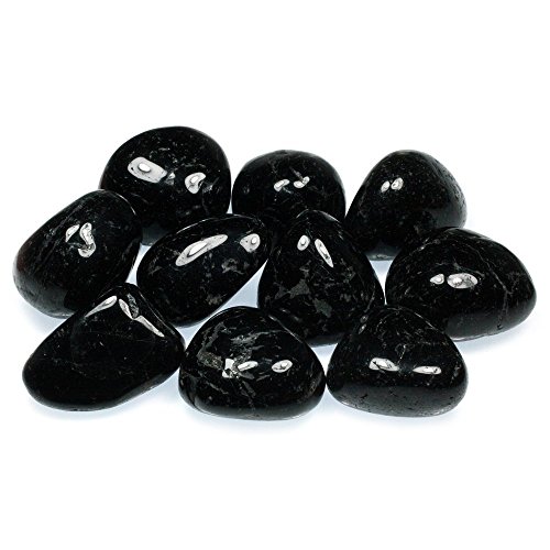 CrystalAge Turmalina Negra Secadora Piedra (20-25mm) - Negro