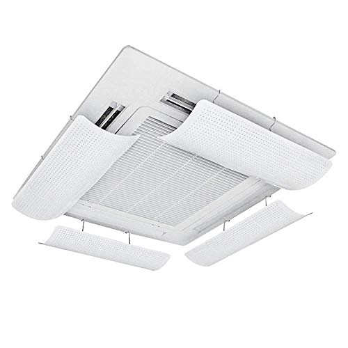 Deflector de Aire Acondicionado para Aire Acondicionado Central ABS Ligero y Flexible y Blando Guía de Viento Microporosa Evita que el Aire Sople Recto Instalación Simple(una Pieza) (58cm) Deflector de Aire Acondicionado para Aire Acondicionado Central ABS Ligero y Flexible y Blando Guía de Viento Microporosa Evita que el Aire Sople Recto Instalación Simple(una Pieza) (58cm)