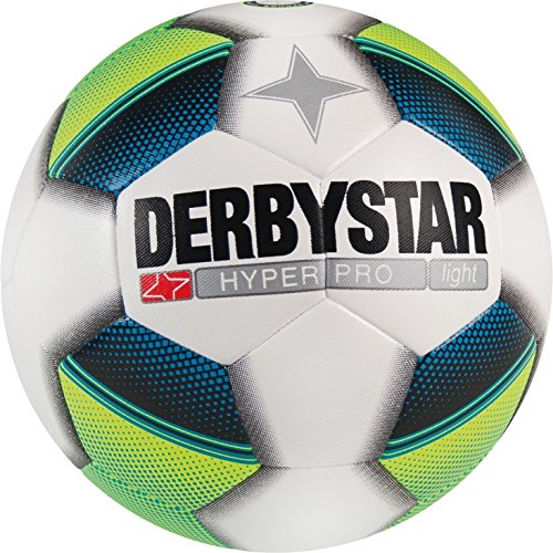 Derbystar Hyper Pro Light 5, Blanco, Amarillo y Azul, 1021500156