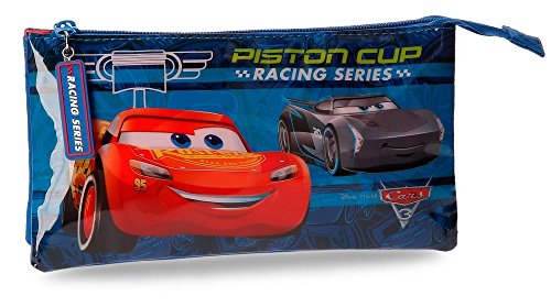 Disney Racing Series Neceser de Viaje, 22 cm, 1.32 litros, Azul