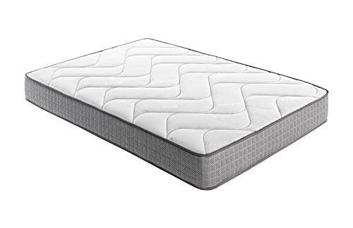 duehome Colchon Visco de Calidad, Colchon Viscoelastica, Fibra Antialergica, Modelo Promo, Medidas: 90 cm (Ancho) x 190 cm (Largo) x 18cm (Grosor) duehome Colchon Visco de Calidad, Colchon Viscoelastica, Fibra Antialergica, Modelo Promo, Medidas: 90 cm (Ancho) x 190 cm (Largo) x 18cm (Grosor)