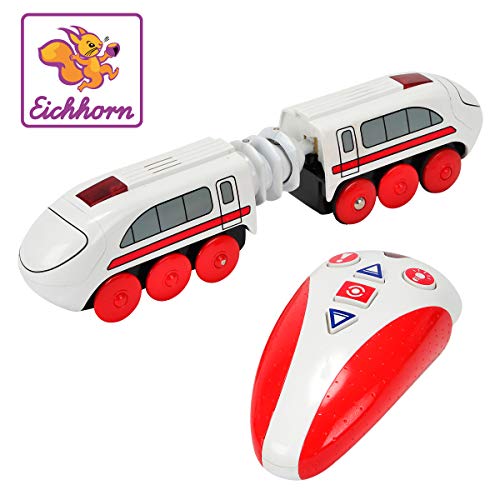 Eichhorn 100001316 modelo de ferrocarril y tren - modelos de ferrocarriles y trenes (3 Año(s), Rojo, Color blanco, Batería, AA) , color/modelo surtido