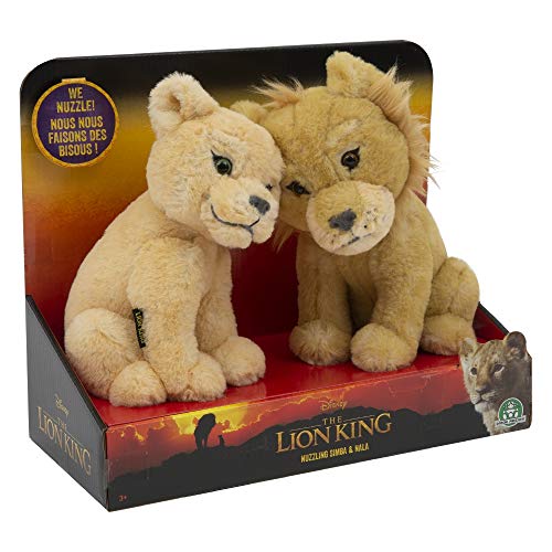 El Rey Leon- Action Peluche Touching Heads: Simba & Nala (Giochi Preziosi LNN02000)