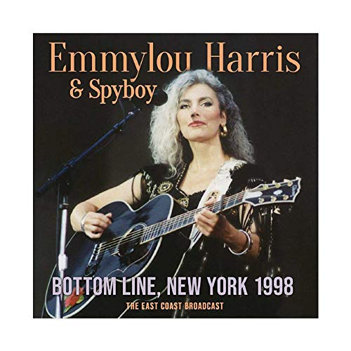 Emmylou Harris - Portada de álbum – Línea inferior, Nueva York 1998 lienzo póster para decoración de dormitorio, paisaje, oficina, decoración de habitación, regalo de 40 x 40 cm, estilo Unframe-1