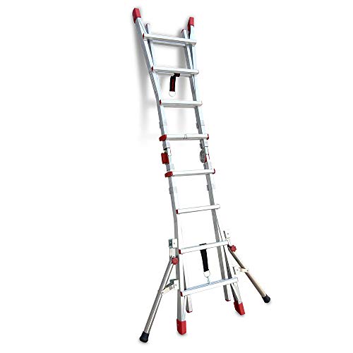 Faraone - Accesorio para Escaleras - Pareja de Estabilizadores STA.TELES - 70 x 6,6 x 12 cm - Ideal para Escaleras Telescópicas - Garantizan la Máxima Estabilidad Faraone - Accesorio para Escaleras - Pareja de Estabilizadores STA.TELES - 70 x 6,6 x 12 cm - Ideal para Escaleras Telescópicas - Garantizan la Máxima Estabilidad
