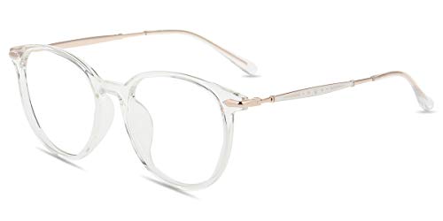 Firmoo Gafas Ordenador Luz Azul Hombre Mujer Gafas con Filtro de luz Azul,Gafas protectoras Pantallas Antiluz Azul Antifatiga para Gaming PC, S8723X Transparentes Morado Firmoo Gafas Ordenador Luz Azul Hombre Mujer Gafas con Filtro de luz Azul,Gafas protectoras Pantallas Antiluz Azul Antifatiga para Gaming PC, S8723X Transparentes Morado