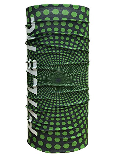Fitletic Bandeau Multiscarf-Vert Pois Cinta del Pelo, Unisex Adulto, FR : Taille Unique (Taille Fabricant : Taille One sizeque)