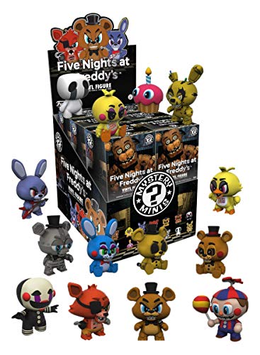 FIVE NIGHTS AT FREDDY'S Cinco Noches en el Misterio Mini Serie 1 Juego de 12 de Freddy