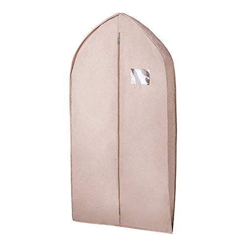 Fundas Para Ropa,Bolsas De Ropa Para Guardar En El Armario Bolsa De Traje De Tela Oxford Transpirable Almacenamiento De Ropa Colgante Para Trajes, Batas, Ropa De Piel Y Visón(Size:58×130cm,Color:si)