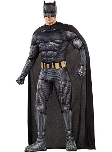Funidelia | Disfraz de Batman - La Liga de la Justicia Oficial para Hombre Talla XL ▶ Caballero Oscuro, Superhéroes, DC Comics, Hombre Murciélago