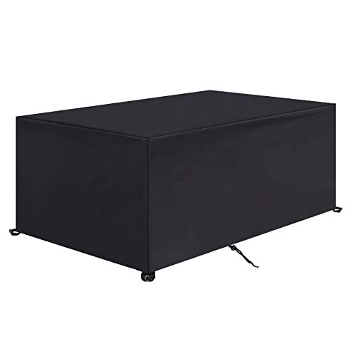 GAOQIANGFENG Funda para Muebles de Jardín, Cubierta de Muebles Impermeable Resistente al Polvo Anti-UV Oxford 420D Cubierta de Muebles de Jardin Exterior para Jardin Terraza GAOQIANGFENG Funda para Muebles de Jardín, Cubierta de Muebles Impermeable Resistente al Polvo Anti-UV Oxford 420D Cubierta de Muebles de Jardin Exterior para Jardin Terraza
