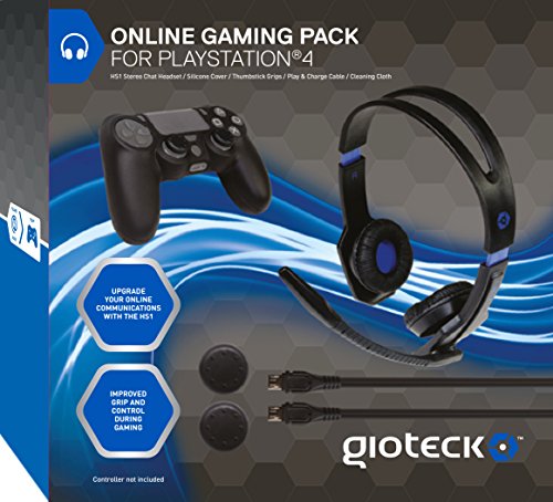 Gioteck - Online Gaming Pack (PlayStation 4)