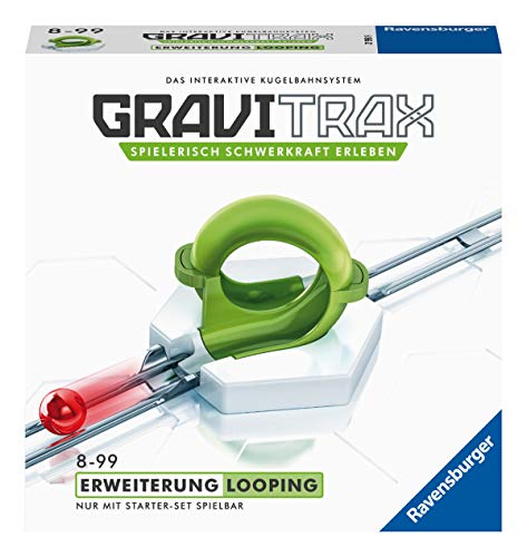 GraviTrax Juguete de construcción en looping, Color Blanco (Ravensburger 27593)