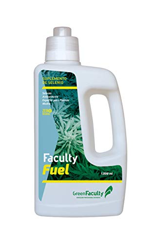 GreenFaculty - Fuel - Fertilizante Abono para Plantas de Exterior y Plantas Madre. Suplemento de Selenio. para Cultivo de Interior, Exterior, Hidroponico. 1L