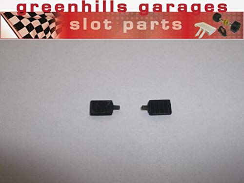 Greenhills Scalextric Ford Sierra Cosworth Mirror Pair Black - New - G2431