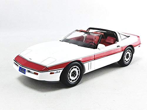 Greenlight - Coche en Miniatura de colección, 13532, Color Blanco y Rojo Greenlight - Coche en Miniatura de colección, 13532, Color Blanco y Rojo