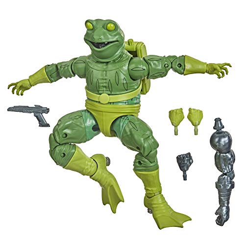 Hasbro Marvel Legends Series Spider-Man - Figura Coleccionable de Frog-Man de 15 cm - para niños de 4 años en adelante Hasbro Marvel Legends Series Spider-Man - Figura Coleccionable de Frog-Man de 15 cm - para niños de 4 años en adelante