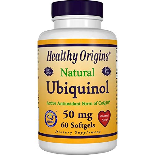 Healthy Origins, Ubiquinol (Kaneka QH), 50 mg cápsulas blandas x60