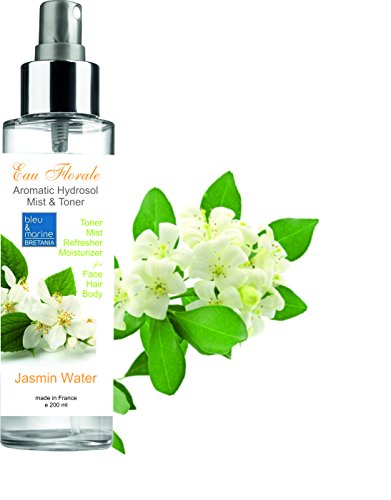 Hidrolato de Jazmín 200 ml spray ● Agua Floral ● Tónico y Limpiador Facial 100% Natural