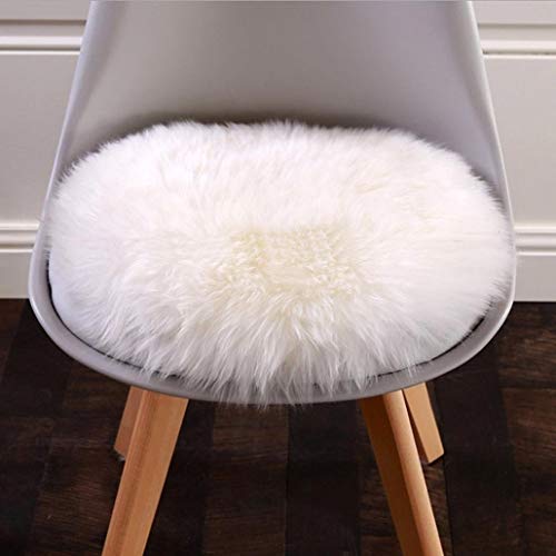 HLZDH Oveja de Piel sintética Felpudo Alfombra Antideslizante Lujosa Suave Lana Artificial Alfombra para salón Dormitorio baño sofá Silla cojín (45 x 45 CM, Blanco) HLZDH Oveja de Piel sintética Felpudo Alfombra Antideslizante Lujosa Suave Lana Artificial Alfombra para salón Dormitorio baño sofá Silla cojín (45 x 45 CM, Blanco)