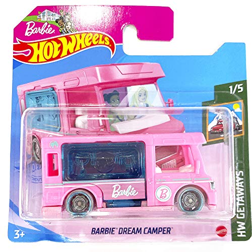 Hot Wheels Barbie Dream Camper HW Getaways 1/5 2021 (21/250) Short Card