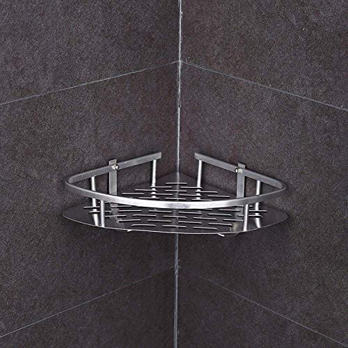IUYJVR Estante para Almacenamiento de Ducha, Estantes para baño Estante para baño sin Perforaciones, 1er Piso Triangular IUYJVR Estante para Almacenamiento de Ducha, Estantes para baño Estante para baño sin Perforaciones, 1er Piso Triangular