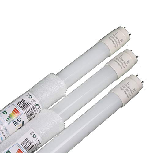 JANDEI - Tubo LED 18W 120 CM T8 220V Cristal Conexión 1 Lado Caja 20 Unidades (6000K) JANDEI - Tubo LED 18W 120 CM T8 220V Cristal Conexión 1 Lado Caja 20 Unidades (6000K)