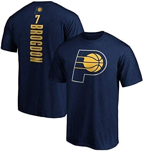 Jersey de la NBA de los Hombres Indiana Pacers 7# Malcolm Brogdon Classic Jersey, cómodo/Ligero/Transpirable All-Star Uniforme Uniforme Uniforme (Color : 3, Size : Medium)