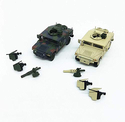 JHSHENGSHI Modelo de plástico de Combate a Escala 1/72, Hummer M1114 Militar del ejército de EE. UU. JHSHENGSHI Modelo de plástico de Combate a Escala 1/72, Hummer M1114 Militar del ejército de EE. UU.