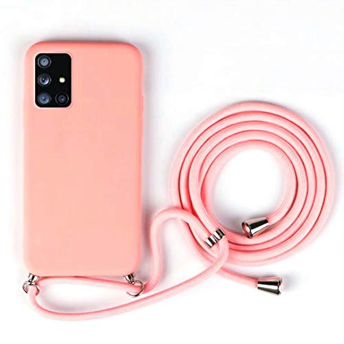 JMstore Funda Compatible con Huawei Mate 20 Pro Silicona Líquida con Colgante/Cadena.Protectora ponible Cordón Cruzado Correa Cuello Cordón JMstore Funda Compatible con Huawei Mate 20 Pro Silicona Líquida con Colgante/Cadena.Protectora ponible Cordón Cruzado Correa Cuello Cordón