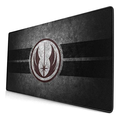 Juego Mouse Pad Large Mouse Mat Mat Star Wars Jedi Knight Movie Game Keyboard Mat Cafe Mat Extended Mousepad para computadora de Escritorio PC Mouse Pad (Color : C, Size : 800 * 300 * 3mm)