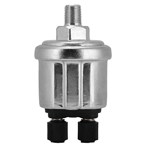 Keenso Sensor de presión de aceite, Generador diesel universal VDO 0 a 10 barras 1 / 8NPT Sensor de aceite del enchufe de inducción de aceite