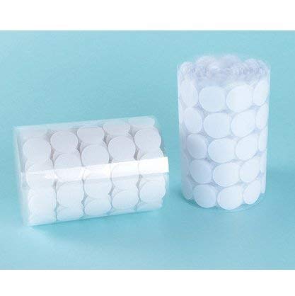 Kesote 500 Pares de Redondo Autoadhesivo Monedas Blanco Pegatinas para Bricolaje, 1000 Piezas, Blanco, Diámetro de 2 CM Kesote 500 Pares de Redondo Autoadhesivo Monedas Blanco Pegatinas para Bricolaje, 1000 Piezas, Blanco, Diámetro de 2 CM