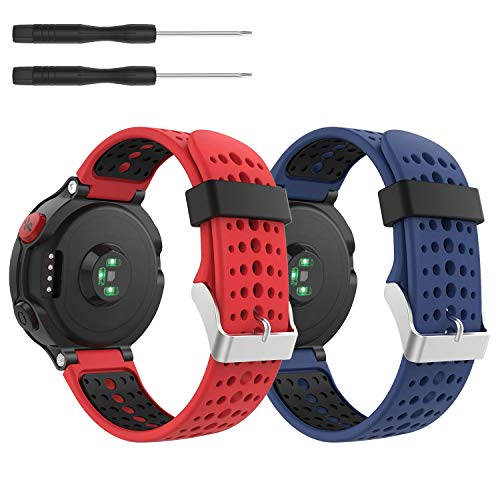 kitway Compatible con Forerunner 235 Correa de Reloj, Banda de Reemplazo Silicona Suave Sports Pulsera para Forerunner 235/220/230/620/630/735XT Smart Watch kitway Compatible con Forerunner 235 Correa de Reloj, Banda de Reemplazo Silicona Suave Sports Pulsera para Forerunner 235/220/230/620/630/735XT Smart Watch