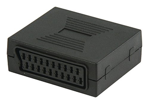 KnnX 28059 | Adaptador Acoplador SCART Euroconector | Hembra a Hembra