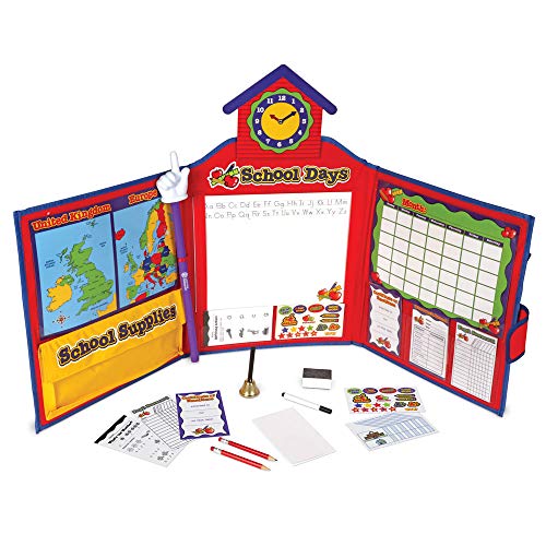 Learning Resources- Set Original de Colegio Pretend & Play (versión del Reino Unido), Color (LER2642-UK)