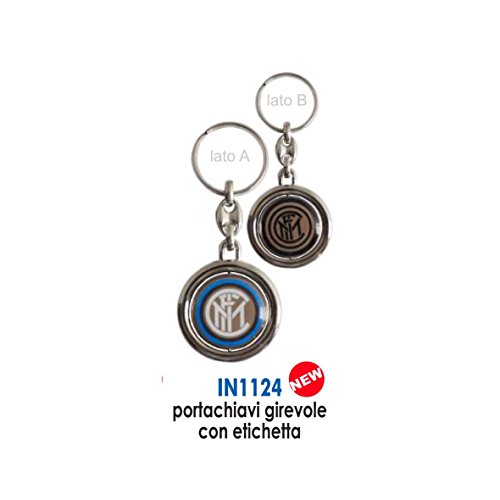 Llavero giratorio del Inter, producto oficial, idea regalo Fútbol, serie A