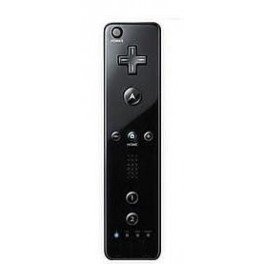 Mando Wii Remote Compatible Negro + funda de regalo (Wiimote)[COMPATIBLE]