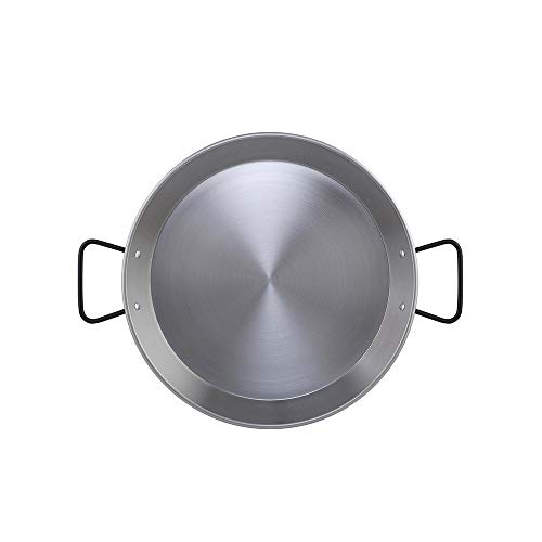 Metaltex - Paellera Acero Pulido INDUCCION 8 Raciones 38 cm Metaltex - Paellera Acero Pulido INDUCCION 8 Raciones 38 cm
