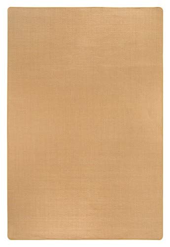 Misento - Alfombra de sisal, Sisal, Beige, 100 x 150 cm