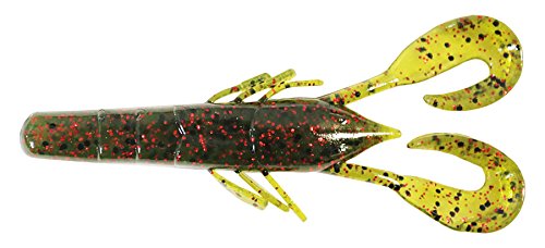 Missile Baits Craw Father Cangrejo de Vinilo de Pesca, Unisex Adulto, Verde (Watermelon Red), 3.5"