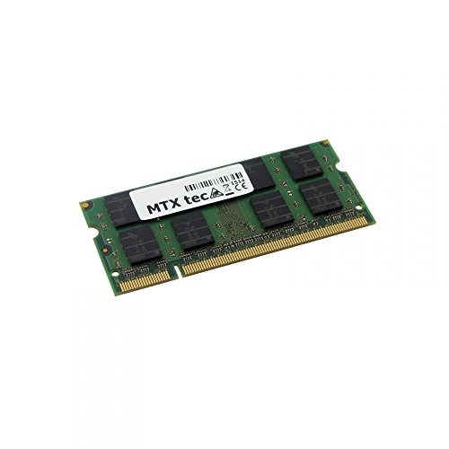 MTXtec Memoria de Trabajo 2GB RAM para ASUS EEE PC 1000HD