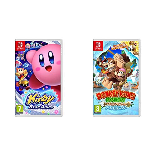 Nintendo Kirby Star Allies + Donkey Kong Country: Tropical Freeze Nintendo Kirby Star Allies + Donkey Kong Country: Tropical Freeze