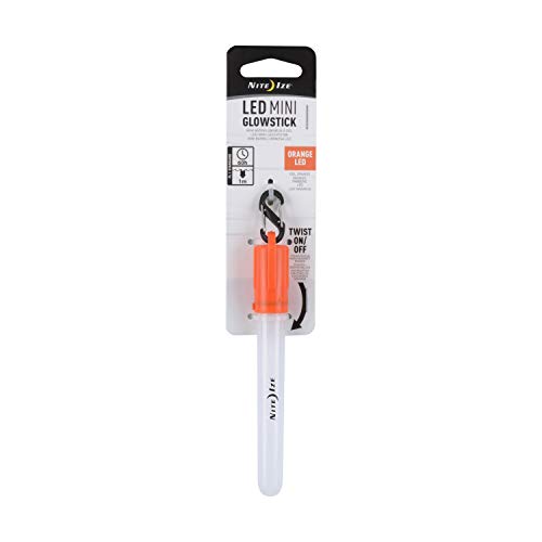 Nite Ize Led Mini Glow Stick Bombilla lápiz, Naranja, S