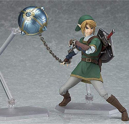No Figura de Vinilo Coleccionable Zelda Link Twilight Princess Figura de acción Juguetes Muñeca Altura Aproximadamente 14Cm. Mejor Regalo Figura de Anime Figura de Anime